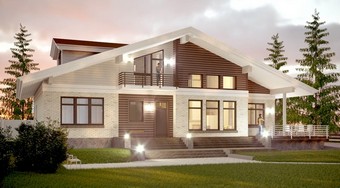 Render. Private House